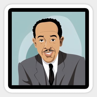 Langston Hughes Sticker